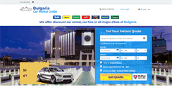 Desktop Screenshot of bulgaria-carhire.com
